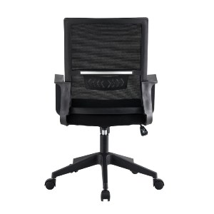 woo-50959 BF2965 ΠΟΛΥΘΡΟΝΑ ΓΡΑΦΕΙΟΥ ΥΦΑΣΜΑ ΜΑΥΡΟ MESH