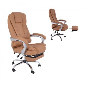 woo-99537 BF9700 RELAX ΠΟΛΥΘΡΟΝΑ ΓΡΑΦΕΙΟΥ ΔΙΕΥΘΥΝΤΗ / PU ΜΠΕΖ