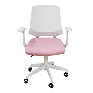 Zougris - 01.0038 A1150-W ΛΕΥΚΟ/ΡΟΖ ΥΦΑΣΜΑ ΠΟΛΥΘΡΟΝΑ ΓΡΑΦΕΙΟΥ