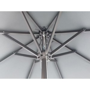 zougris-05.0055 ΟΜΠΡΕΛΑ Φ.230 GREY ΑΛΟΥΜ.8ΑΚΤ.16Χ26 ΙΣΤΟΣ 1Φ.48Χ2MM