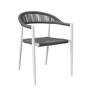 Zougris - 06.0206 VALERIA WHITE/GREY ΠΟΛ/ΝΑ ΑΛΟΥΜΙΝΙΟΥ 57Χ57Χ78ΕΚ.