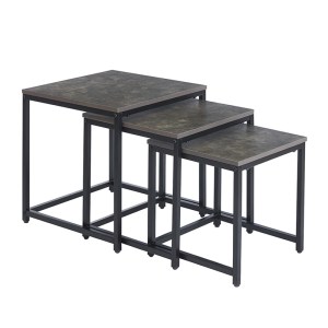 zougris-09.0071 NOLAN SET 3 ΤΜΧ ΤΡΑΠΕΖΑΚΙΑ CEMENT