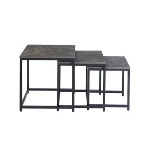 zougris-09.0071 NOLAN SET 3 ΤΜΧ ΤΡΑΠΕΖΑΚΙΑ CEMENT