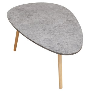 zougris-09.0617 TAMY SMALL CEMENT COLOR 75Χ43Χ40ΕΚ.ΤΡΑΠΕΖΙ ΣΑΛΟΝΙΟΥ