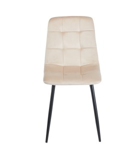 zougris-11.1619 OSCAR BEIGE VELVET ΥΦΑΣΜΑ ΚΑΡΕΚΛΑ ΜΕΤΑΛΛΙΚΗ