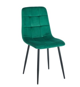 zougris-11.1620 OSCAR GREEN VELVET ΥΦΑΣΜΑ ΚΑΡΕΚΛΑ ΜΕΤΑΛΛΙΚΗ