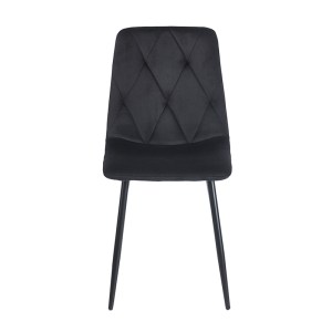 zougris-11.1622 EVA BLACK VELVET ΥΦΑΣΜΑ ΚΑΡΕΚΛΑ ΜΕΤΑΛΛΙΚΗ