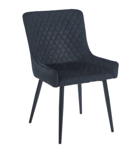 zougris-11.1626 VANESA BLACK VELVET ΥΦΑΣΜΑ ΚΑΡΕΚΛΑ ΜΕΤΑΛΛΙΚΗ