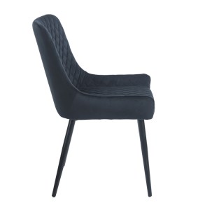 zougris-11.1626 VANESA BLACK VELVET ΥΦΑΣΜΑ ΚΑΡΕΚΛΑ ΜΕΤΑΛΛΙΚΗ