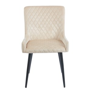 zougris-11.1627 VANESA BEIGE VELVET ΥΦΑΣΜΑ ΚΑΡΕΚΛΑ ΜΕΤΑΛΛΙΚΗ