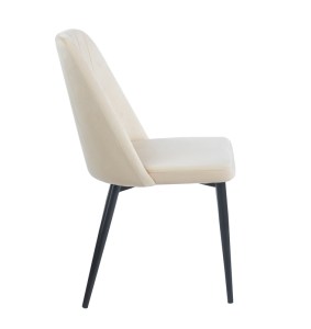 zougris-11.1635 OLIVIA BEIGE VELVET/PU ΚΑΡΕΚΛΑ ΜΕΤΑΛΛΙΚΗ