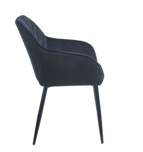 zougris-11.1701 SIENA BLACK VELVET ΥΦΑΣΜΑ ΠΟΛΥΘΡΟΝΑ ΜΕΤΑΛΛΙΚΗ