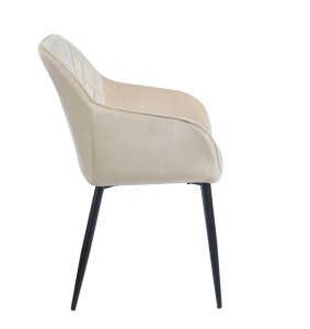 Zougris - 11.1702 SIENA BEIGE VELVET ΥΦΑΣΜΑ ΠΟΛΥΘΡΟΝΑ ΜΕΤΑΛΛΙΚΗ