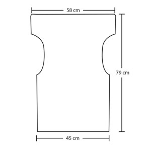 Zougris - 18.0008 TORINO TEXTILENE 600GR ΜΠΛΕ ΓΙΑ ΣΚΗΝΟΘΕΤΗ