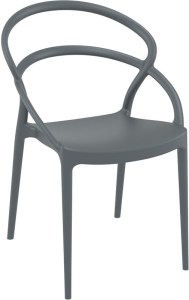 Zougris - 20.0135 PIA DARK GREY ΚΑΡΕΚΛΑ ΠΟΛ/ΝΙΟΥ