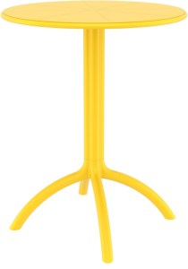 Zougris - 20.0172 OCTOPUS Φ60Χ75ΕΚ.YELLOW ΤΡΑΠΕΖΙ ΠΟΛ/ΝΙΟΥ