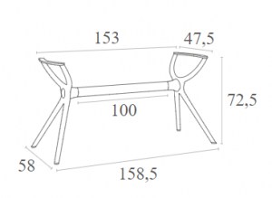 Zougris - 20.0179 AIR ΒΑΣΗ WHITE XL 158,5X58X72,5ΕΚ. ΠΟΛ/ΝΙΟΥ