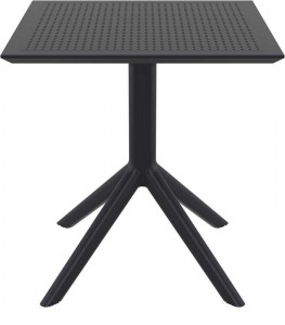 zougris-20.0249 SKY BLACK 70X70X74ΕΚ. ΤΡΑΠΕΖΙ ΠΟΛ/ΝΙΟΥ