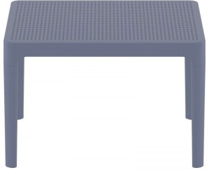 zougris-20.0255 SKY DARK GREY 50Χ60Χ40ΕΚ. ΤΡΑΠΕΖΙ ΠΟΛ/ΝΙΟΥ