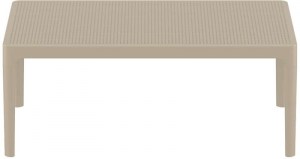 zougris-20.0277 SKY TAUPE 100Χ60Χ40ΕΚ. ΤΡΑΠΕΖΙ ΠΟΛ/ΝΙΟΥ