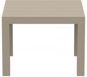 zougris-20.0573 VEGAS TAUPE 100X100/140Χ75ΕΚ. ΕΠΕΚΤ.ΤΡΑΠΕΖΙ ΠΟΛ/ΝΙΟΥ