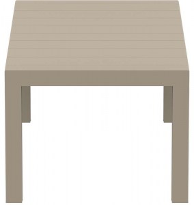 zougris-20.0574 VEGAS TAUPE 100X180/220Χ75ΕΚ. ΕΠΕΚΤ.ΤΡΑΠΕΖΙ ΠΟΛ/ΝΙΟΥ