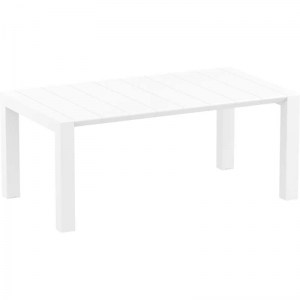 zougris-20.0575 VEGAS WHITE 100X180/220Χ75ΕΚ. ΕΠΕΚΤ.ΤΡΑΠΕΖΙ ΠΟΛ/ΝΙΟΥ