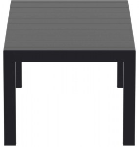 zougris-20.0576 VEGAS BLACK 100X180/220Χ75ΕΚ. ΕΠΕΚΤ.ΤΡΑΠΕΖΙ ΠΟΛ/ΝΙΟΥ