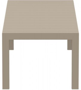 zougris-20.0578 VEGAS TAUPE 100X260/300Χ75ΕΚ. ΕΠΕΚΤ.ΤΡΑΠΕΖΙ ΠΟΛ/ΝΙΟΥ