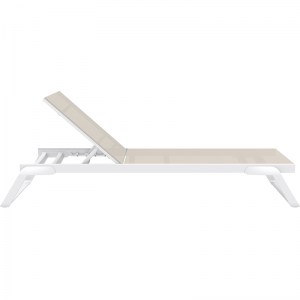 zougris-20.0687 TROPIC ΞΑΠΛΩΣΤΡΑ WHITE/TAUPE ΑΛΟΥΜ-ΠΟΛ/ΝΙΟΥ