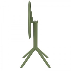 zougris-20.0730 SKY OL.GREEN Φ60X74ΕΚ. ΤΡΑΠΕΖΙ ΠΤΥΣ/ΝΟ ΠΟΛ/ΝΙΟΥ