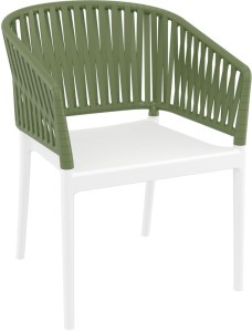 zougris-20.0879 PORTOFINO WHITE/OLIVE GREEN ΠΟΛΥΘΡΟΝΑ ΠΟΛ/ΝΙΟΥ