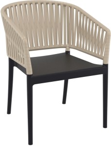 zougris-20.0880 PORTOFINO BLACK/TAUPE ΠΟΛΥΘΡΟΝΑ ΠΟΛ/ΝΙΟΥ