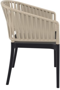 zougris-20.0880 PORTOFINO BLACK/TAUPE ΠΟΛΥΘΡΟΝΑ ΠΟΛ/ΝΙΟΥ