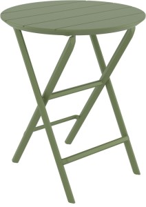 zougris-20.0902 HELEN OLIVE GREEN Φ60X74ΕΚ. ΤΡΑΠΕΖΙ ΠΤΥΣ/ΝΟ ΠΟΛ/ΝΙΟΥ