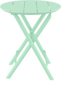 zougris-20.0904 HELEN OPALINE GREEN Φ60X74ΕΚ. ΤΡΑΠΕΖΙ ΠΤΥΣ/ΝΟ ΠΟΛ/ΝΙΟΥ