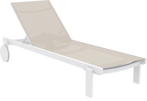 zougris-20.0929 CASABLANCA ΞΑΠΛΩΣΤΡΑ WHITE/TAUPE ΑΛΟΥΜ-ΠΟΛ/ΝΙΟΥ