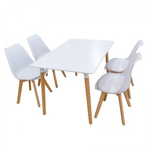 zougris-20.9908 ΣΕΤ ΤΡΑΠΕΖΑΡΙΑΣ LOGAN PLUS WHITE RANDY 5ΤΜΧ 120Χ80X72ΕΚ.