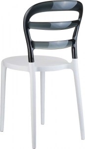 zougris-32.0048 BIBI WHITE/BLACK TRANSP.ΚΑΡΕΚΛΑ