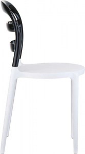 zougris-32.0048 BIBI WHITE/BLACK TRANSP.ΚΑΡΕΚΛΑ