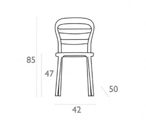 Zougris - 32.0048 BIBI WHITE/BLACK TRANSP.ΚΑΡΕΚΛΑ