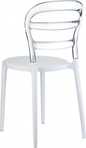 zougris-32.0051 BIBI WHITE/CLEAR TRANSP.ΚΑΡΕΚΛΑ