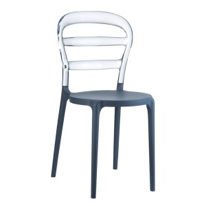 zougris-32.0052 BIBI DARK GREY/CLEAR(Σ4)TRANSP.ΚΑΡΕΚΛΑ