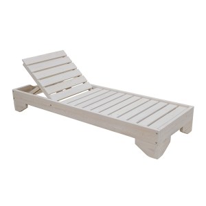 zougris-34.0002.1 KORAL ΞΑΠΛΩΣΤΡΑ ΞΥΛ. 77X214X29ΕΚ. ΛΕΥΚΟ