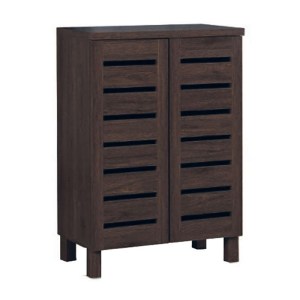 Zougris - 39.0036 ΠΑΠΟΥΤΣΟΘΗΚΗ 60Χ33Χ87ΕΚ. WENGE/2 ΠΟΡΤΕΣ/3 ΡΑΦΙΑ