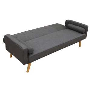 zougris-40.0080 RONY GREY ΥΦΑΣΜΑ ΚΑΝΑΠΕΣ-ΚΡΕΒΑΤΙ 179X80ΕΚ.