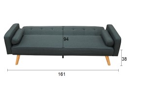 zougris-40.0081 RONY GREEN ΥΦΑΣΜΑ ΚΑΝΑΠΕΣ-ΚΡΕΒΑΤΙ 179X80ΕΚ.