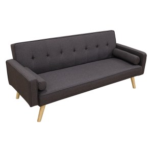 zougris-40.0082 RONY BROWN/GREY ΥΦΑΣΜΑ ΚΑΝΑΠΕΣ-ΚΡΕΒΑΤΙ 179X80ΕΚ.