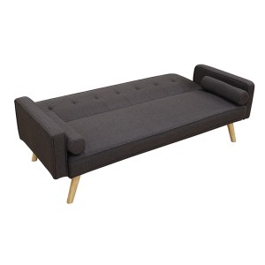 zougris-40.0082 RONY BROWN/GREY ΥΦΑΣΜΑ ΚΑΝΑΠΕΣ-ΚΡΕΒΑΤΙ 179X80ΕΚ.