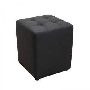 zougris-40.0120 CUBE BLACK PU ΣΚΑΜΠΟ 35X35X42ΕΚ.